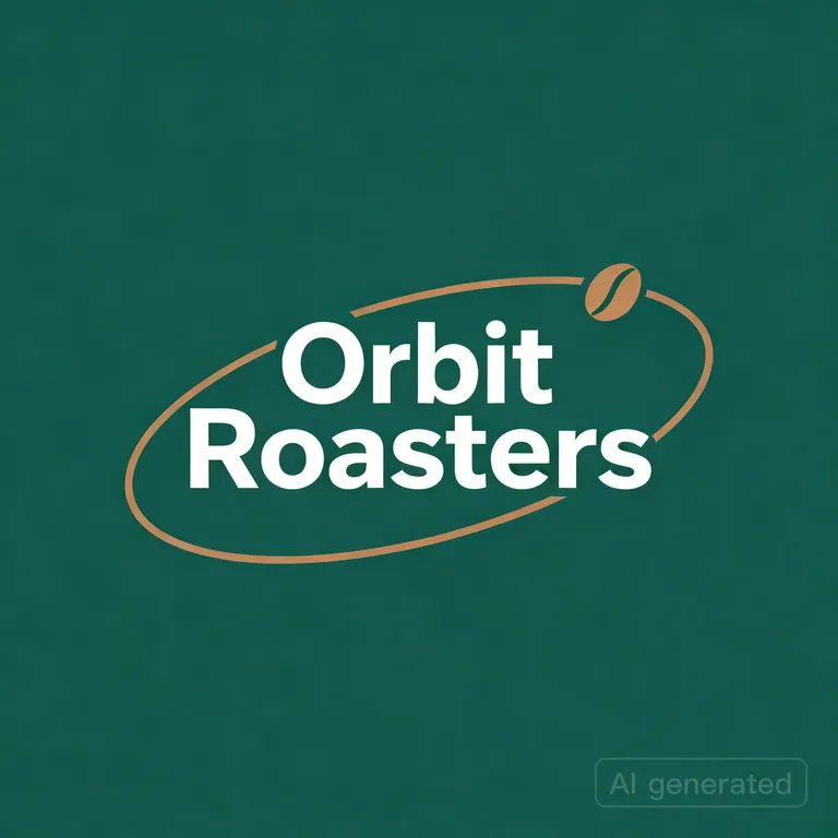 Seedream 4.0’s picture for “A minimalist logo for a coffee brand called "Orbit Roasters", flat vector, two colours, the name clearly lettered”