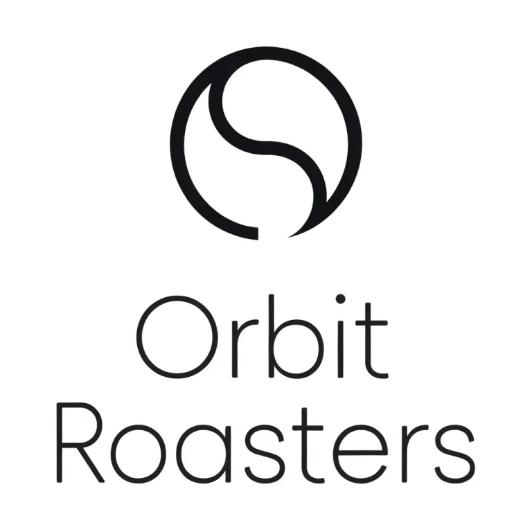 Recraft V4.1 Utility’s picture for “A minimalist logo for a coffee brand called "Orbit Roasters", flat vector, two colours, the name clearly lettered”